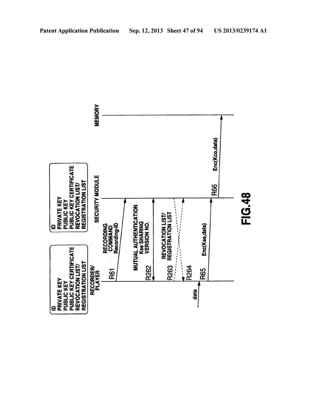 DATA TRANSMITTING SYSTEM AND METHOD, DRIVE UNIT, ACCESS METHOD, DATA     RECORDING MEDIUM, RECORDING MEDIUM PRODUCING APPARATUS AND METHOD - diagram, schematic, and image 48