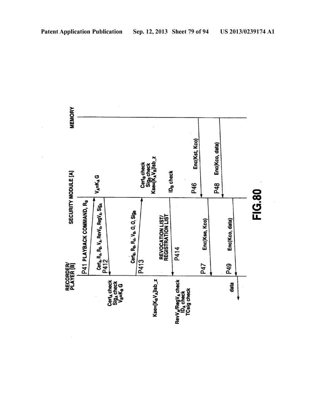 DATA TRANSMITTING SYSTEM AND METHOD, DRIVE UNIT, ACCESS METHOD, DATA     RECORDING MEDIUM, RECORDING MEDIUM PRODUCING APPARATUS AND METHOD - diagram, schematic, and image 80