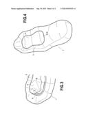 SLEEPING BAG ABLE TO RECEIVE A MATTRESS, AND SLEEPING KIT INCLUDING A     SLEEPING BAG AND A MATTRESS diagram and image