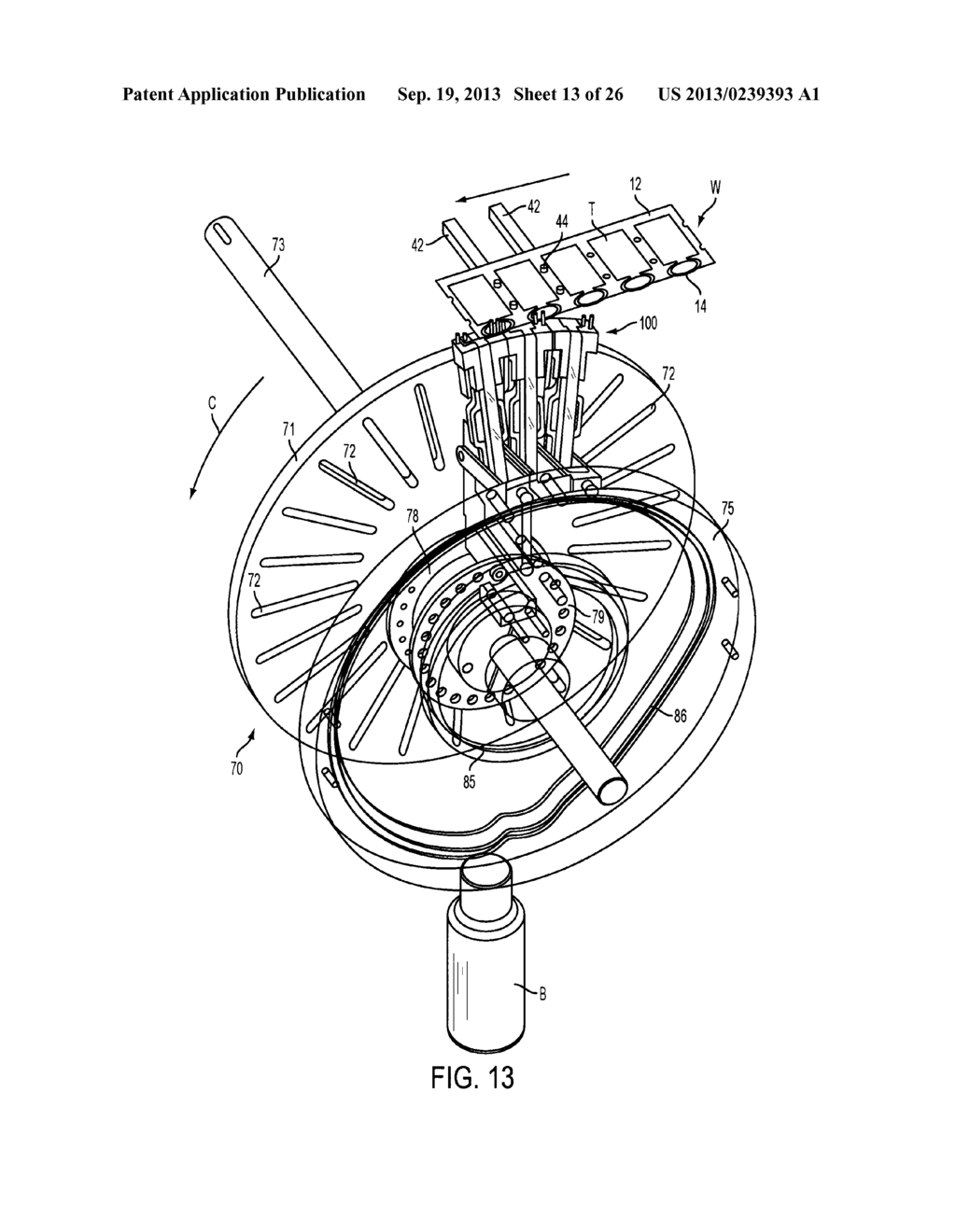 Article Selection and Placement Assembly and Method - diagram, schematic, and image 14