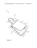 LABELING TAG WITH EXPANDABLE LOOP AND POCKET, AND METHOD OF MANUFACTURE diagram and image