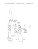 Firearm with a Pivoting Pistol diagram and image