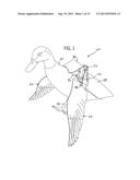 MOTION DECOY WITH BIAXIAL WING BEAT diagram and image