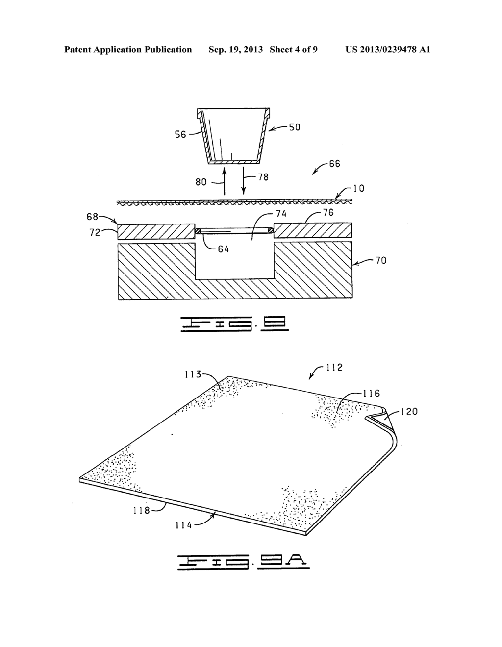 DECORATIVE FLOWER POT COVER FORMED OF POLYMERIC MATERIALS HAVING A TEXTURE     AND/OR APPEARANCE SIMULATING THE TEXTURE AND/OR APPEARANCE OF PAPER - diagram, schematic, and image 05