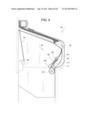 HEAD CURTAINS FOR DOCK SHELTERS OR DOCK SEALS diagram and image