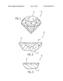 Sapphire Coated Gemstone diagram and image