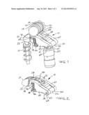 THREE ARM FINGER FOLLOWER WITH CAM SWITCHING PROFILE AND COMPRESSION LOST     MOTION SPRINGS diagram and image