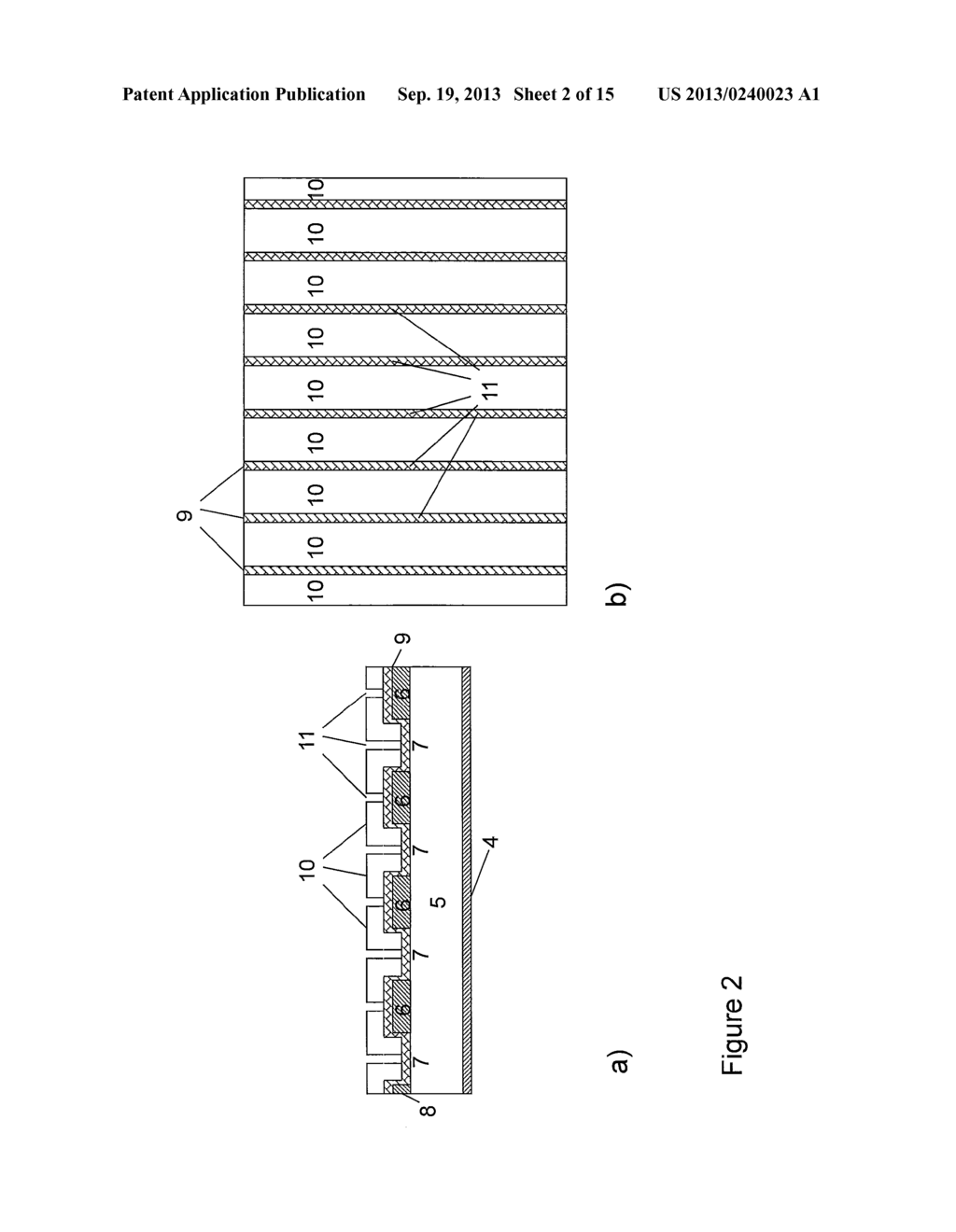 METHOD FOR METALLIZATION OR METALLIZATION AND INTERCONNECTION OF BACK     CONTACT SOLAR CELLS - diagram, schematic, and image 03