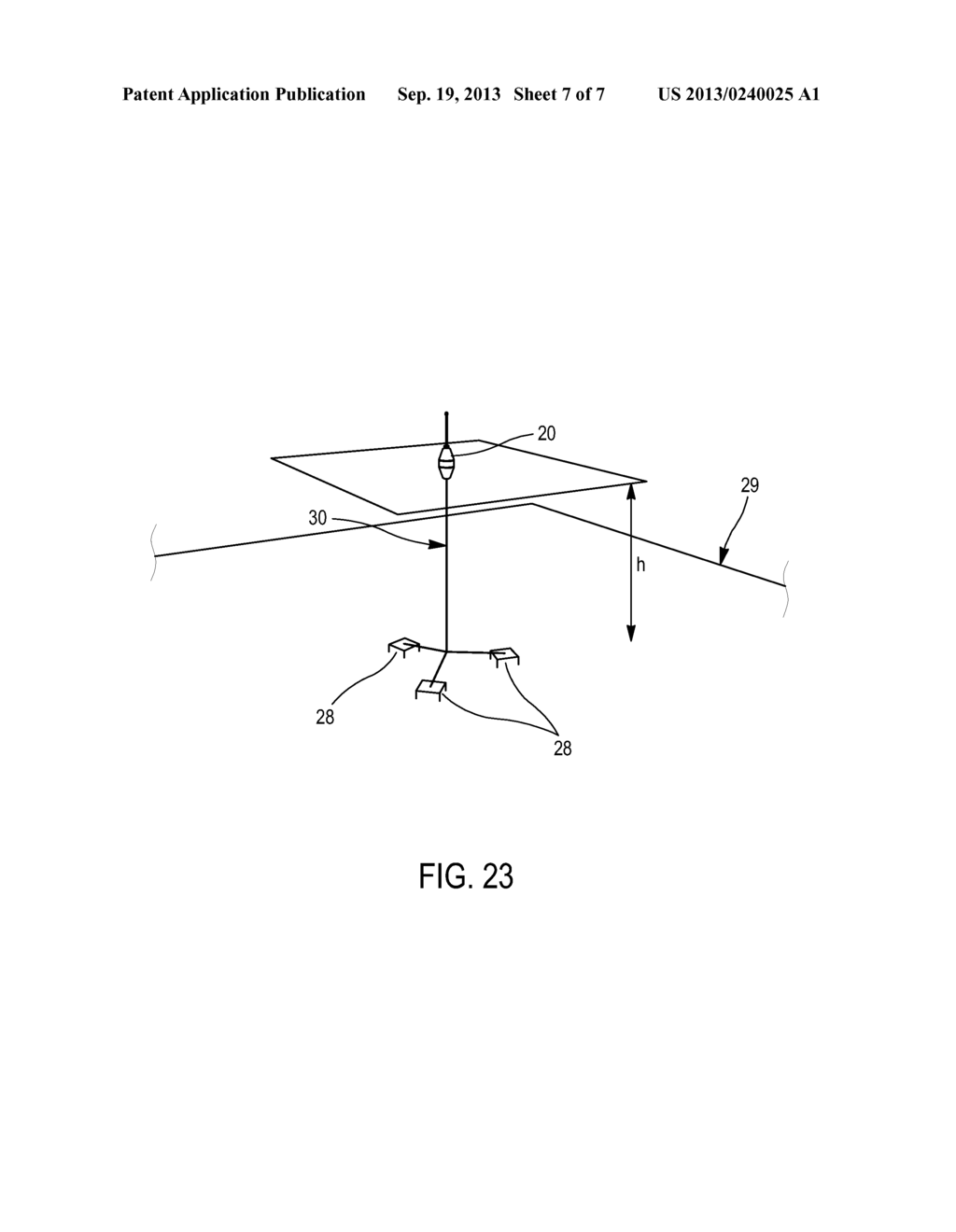 BUOYANT SOLAR PANEL, AND SOLAR POWER PLANT CONSISTING OF AN ASSEMBLY OF     SAID PANELS - diagram, schematic, and image 08