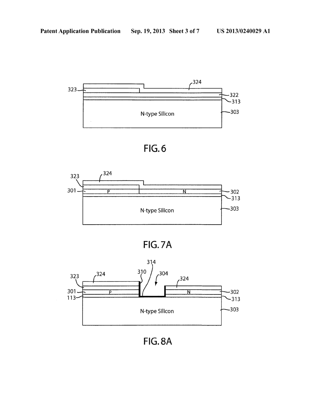 TRENCH PROCESS AND STRUCTURE FOR BACKSIDE CONTACT SOLAR CELLS WITH     POLYSILICON DOPED REGIONS - diagram, schematic, and image 04