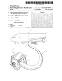 Pre conditioned air duct storage and deployment reel apparatus diagram and image