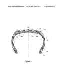 PNEUMATIC TIRE WITH FUSED CORD diagram and image