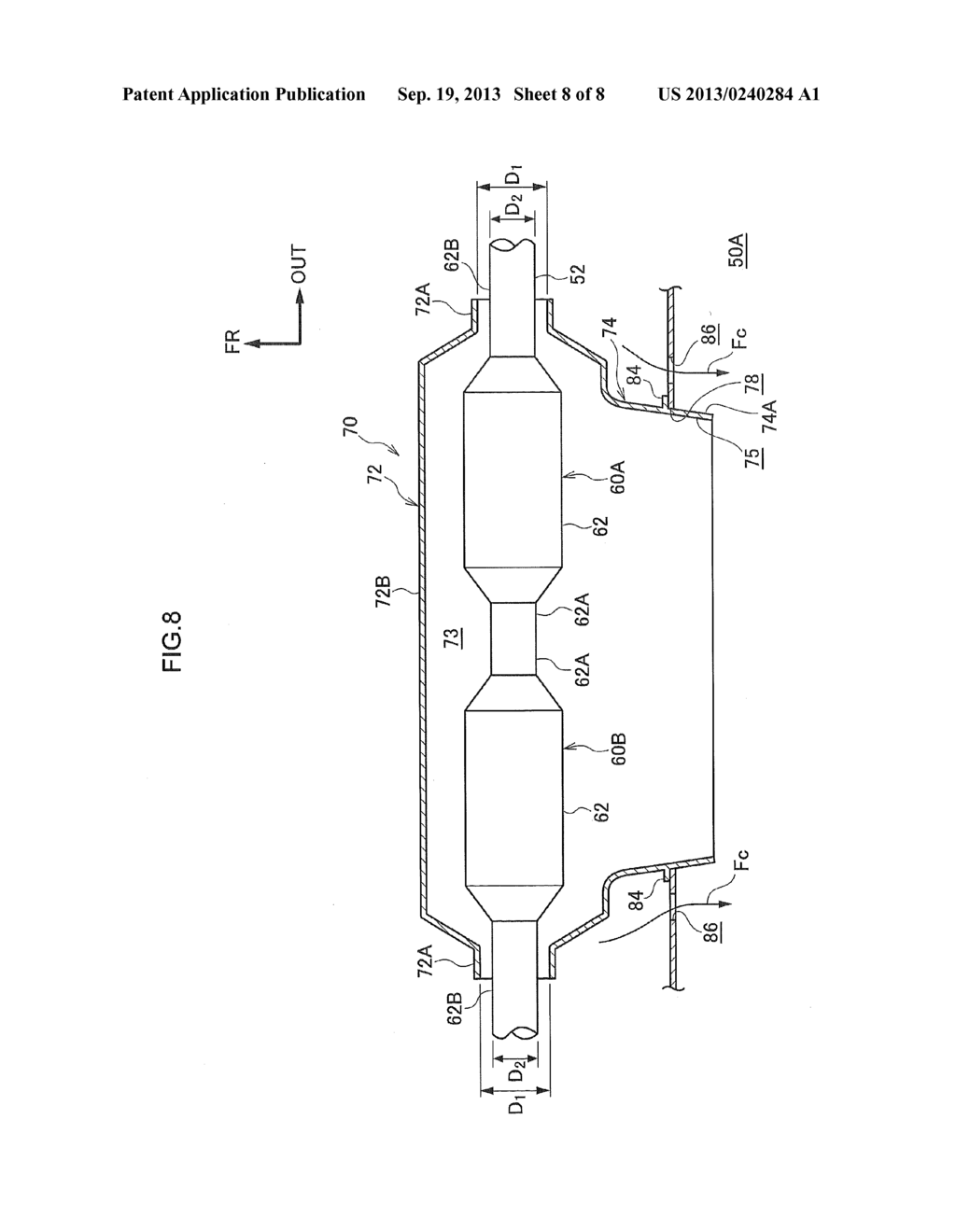 VEHICLE FRONT PORTION STRUCTURE - diagram, schematic, and image 09