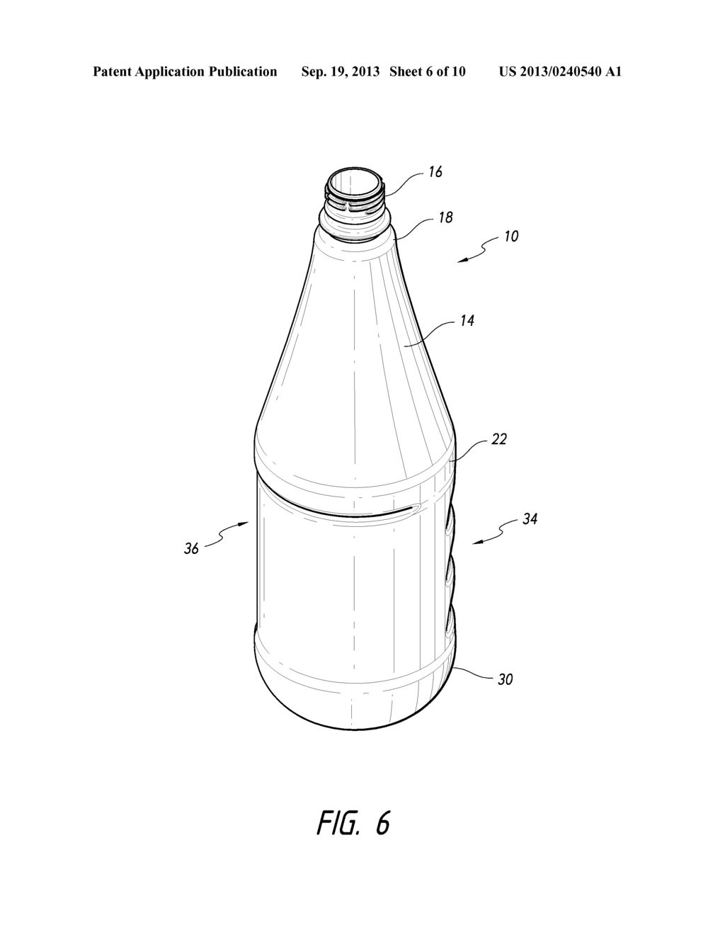 ASYMMETRIC PRESSURIZED PLASTIC CONTAINER - diagram, schematic, and image 07