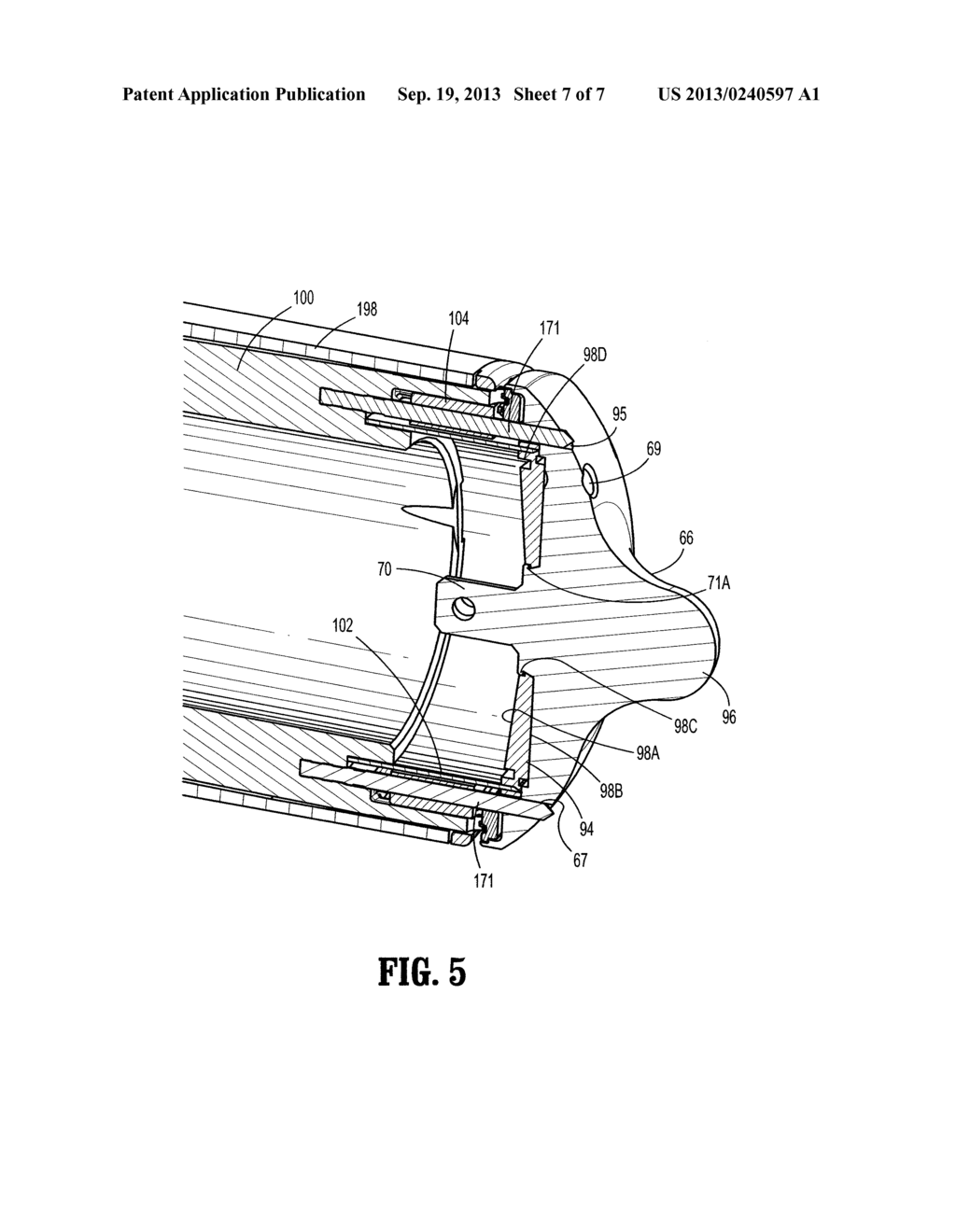 Surgical Stapler - diagram, schematic, and image 08