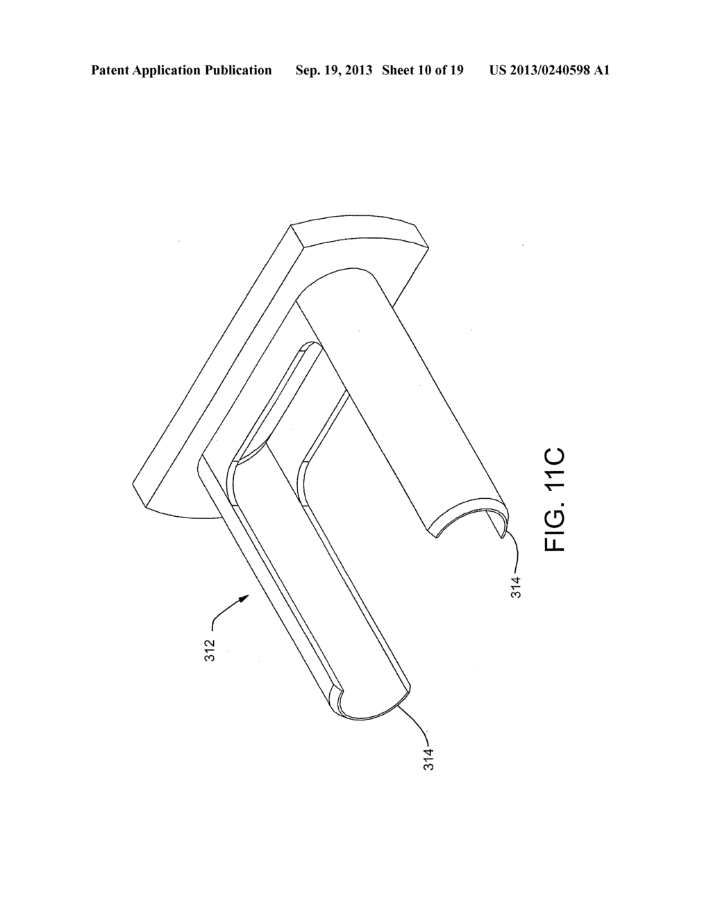 FASTENERS AND FASTENER DELIVERY DEVICES FOR AFFIXING SHEET-LIKE MATERIALS     TO BONE OR TISSUE - diagram, schematic, and image 11