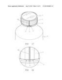 CONTAINER CAP HAVING IDENTIFICATION FUNCTION AND ITS MANUFACTURING METHOD diagram and image