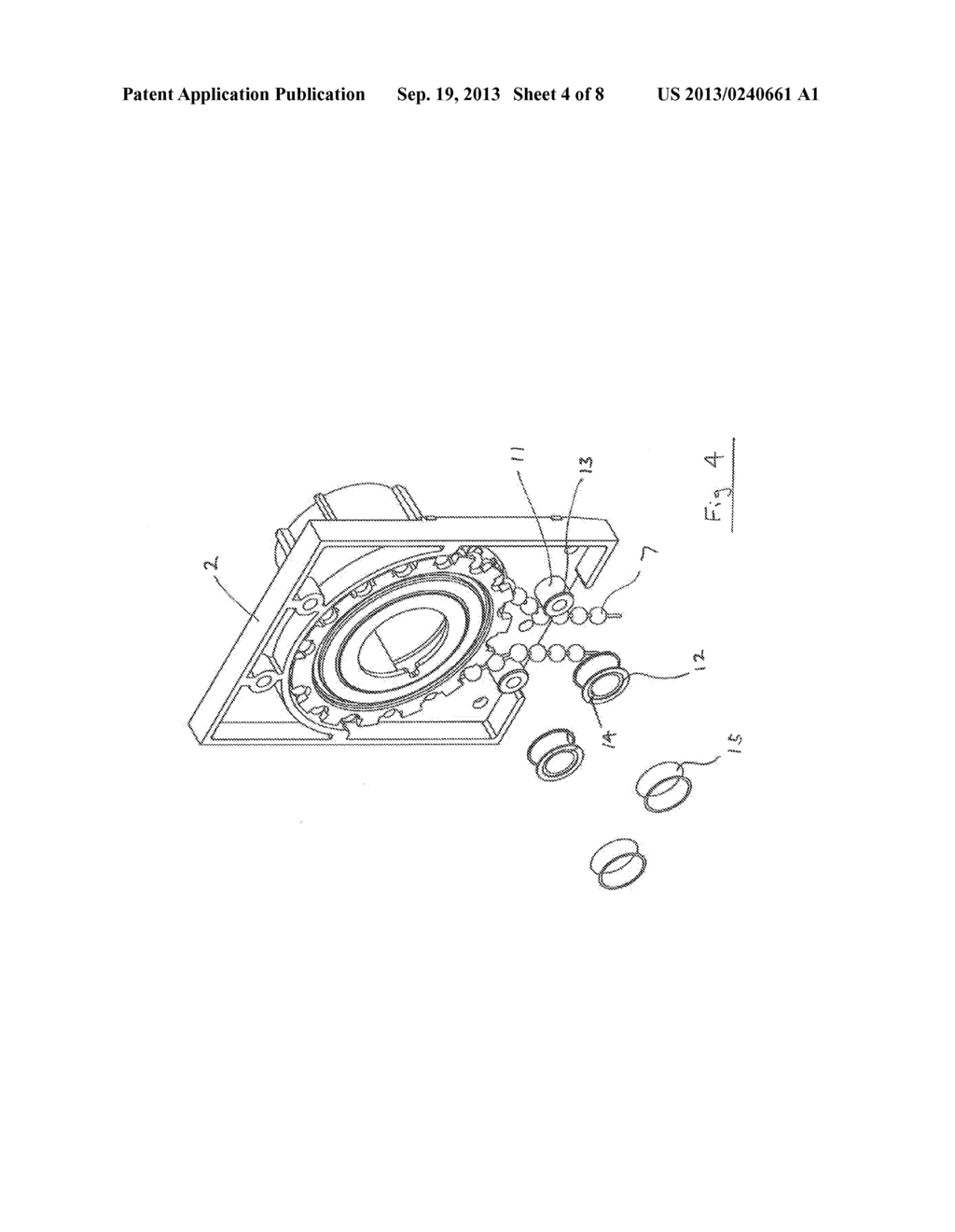 Chain Guide for a Roller Blind or Roller Shade - diagram, schematic, and image 05