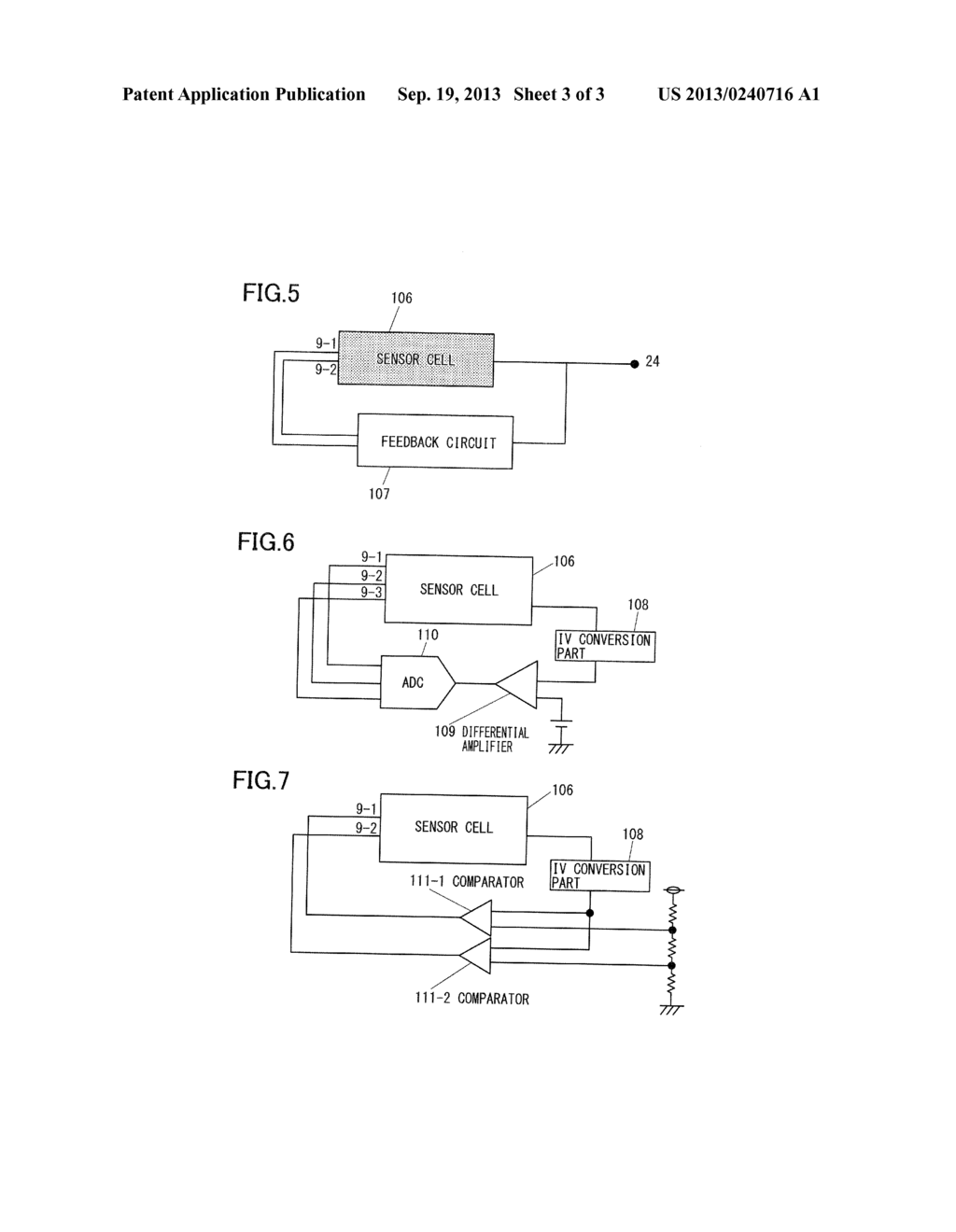 METHOD OF VARYING GAIN OF AMPLIFYING PHOTOELECTRIC CONVERSION DEVICE AND     VARIABLE GAIN PHOTOELECTRIC CONVERSION DEVICE - diagram, schematic, and image 04