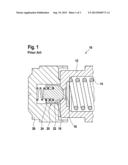 VALVE OF A PISTON PUMP WITH A CLOSING BODY diagram and image