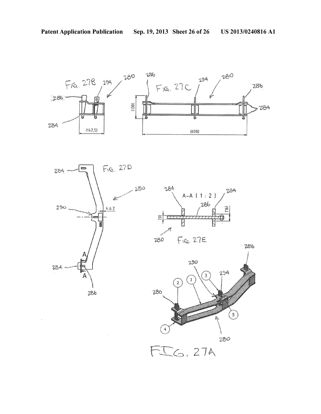 Edge Protection System Using Cantilevered Counterweight - diagram, schematic, and image 27