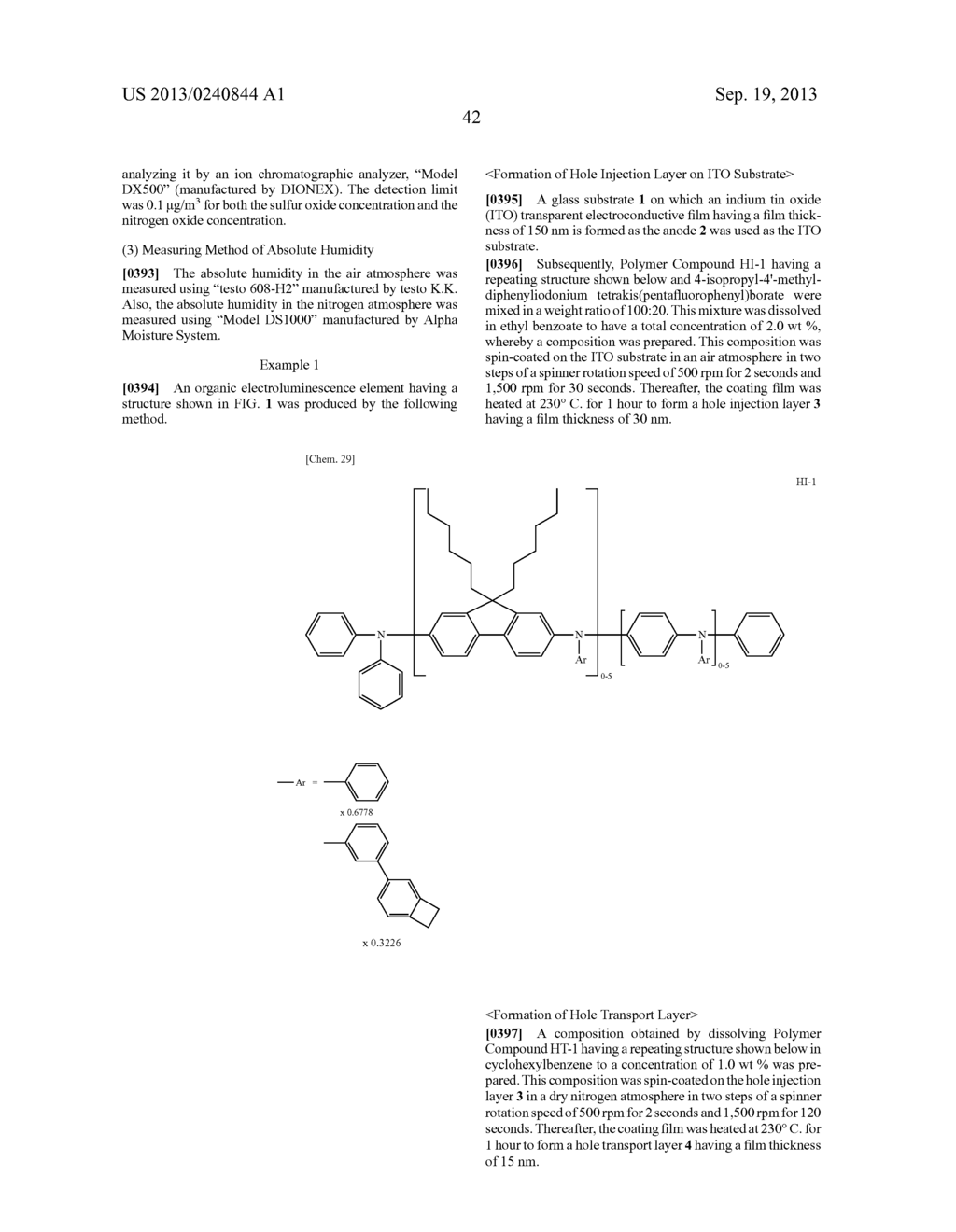 ORGANIC ELECTROLUMINESCENCE ELEMENT, PRODUCTION METHOD THEREOF, ORGANIC EL     DISPLAY DEVICE, ORGANIC EL LIGHTING, AND APPARATUS FOR PRODUCING ORGANIC     ELECTROLUMINESCENCE ELEMENT - diagram, schematic, and image 45