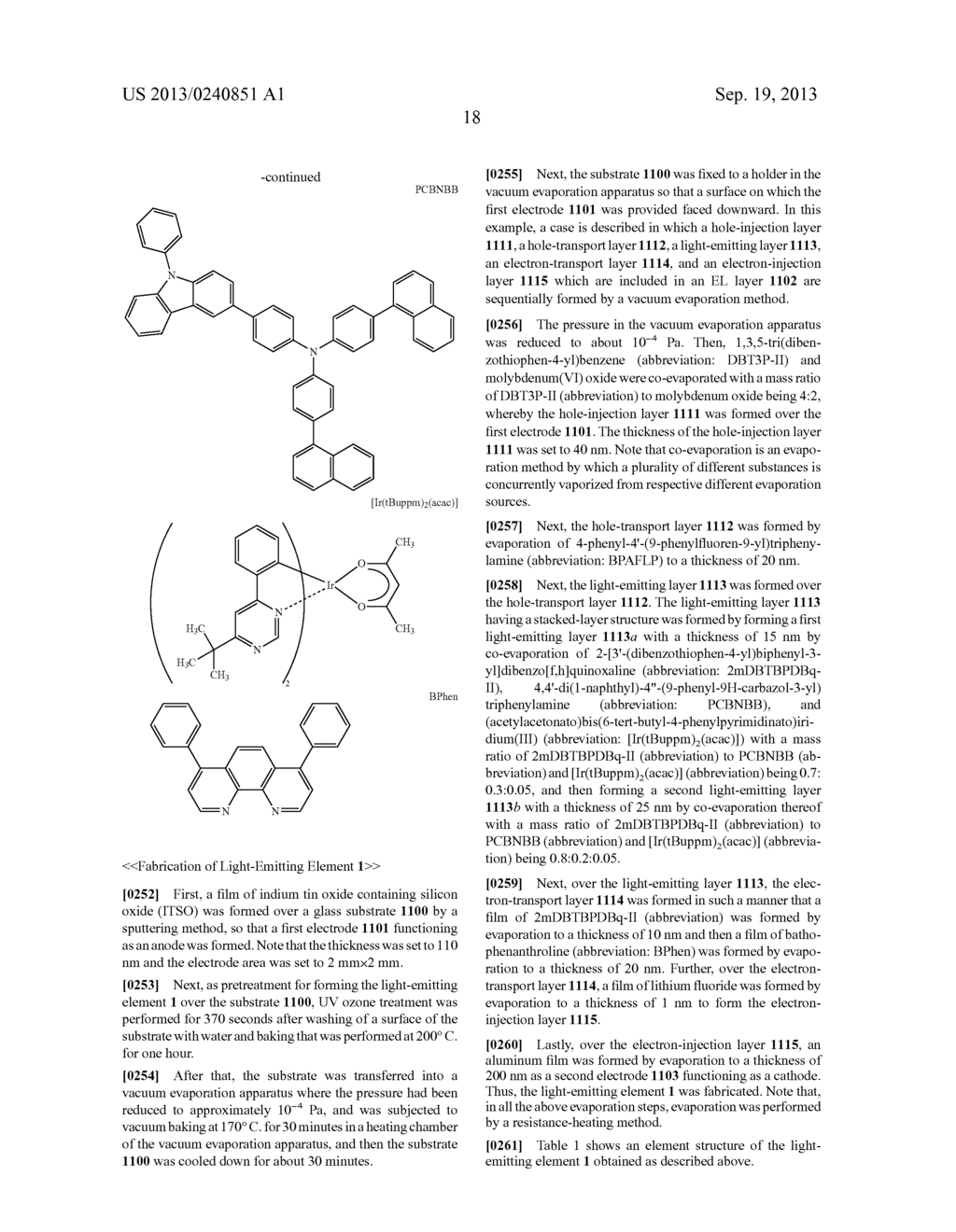 LIGHT-EMITTING ELEMENT, LIGHT-EMITTING DEVICE, ELECTRONIC DEVICE, AND     LIGHTING DEVICE - diagram, schematic, and image 54