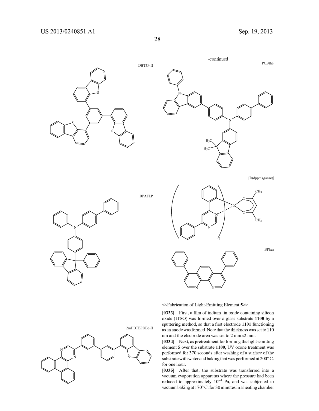 LIGHT-EMITTING ELEMENT, LIGHT-EMITTING DEVICE, ELECTRONIC DEVICE, AND     LIGHTING DEVICE - diagram, schematic, and image 64