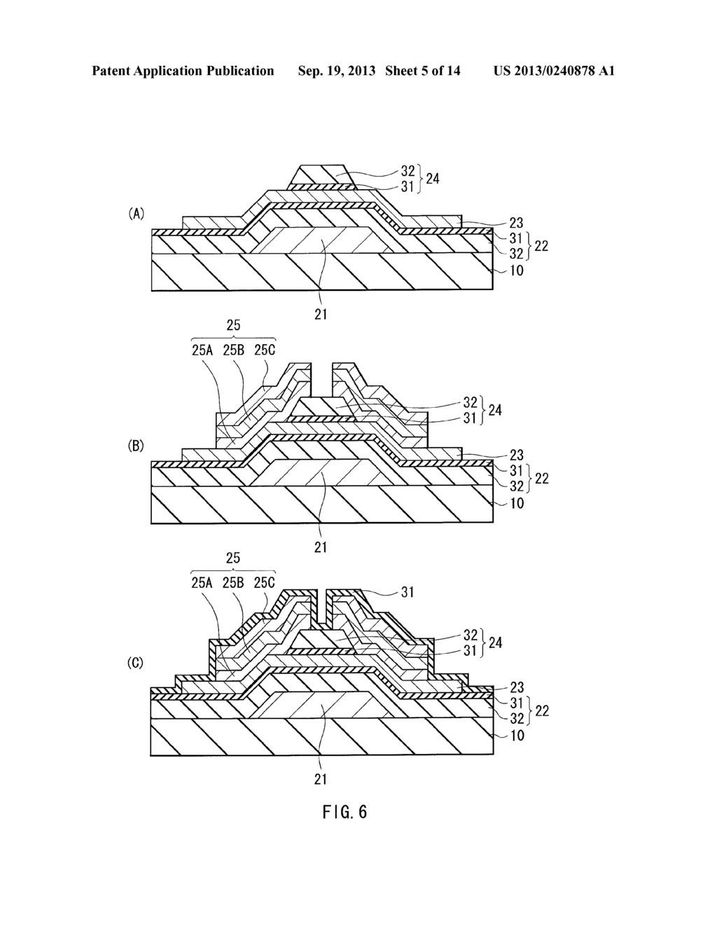 THIN FILM TRANSISTOR AND DISPLAY DEVICE - diagram, schematic, and image 06