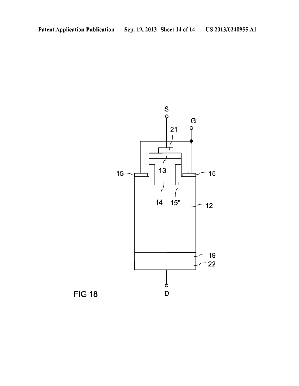 VERTICAL TRANSISTOR HAVING EDGE TERMINATION STRUCTURE - diagram, schematic, and image 15