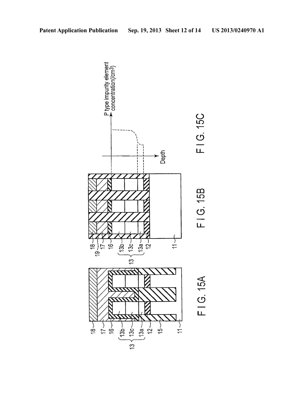 NONVOLATILE SEMICONDUCTOR MEMORY DEVICE AND METHOD OF MANUFACTURING THE     SAME - diagram, schematic, and image 13