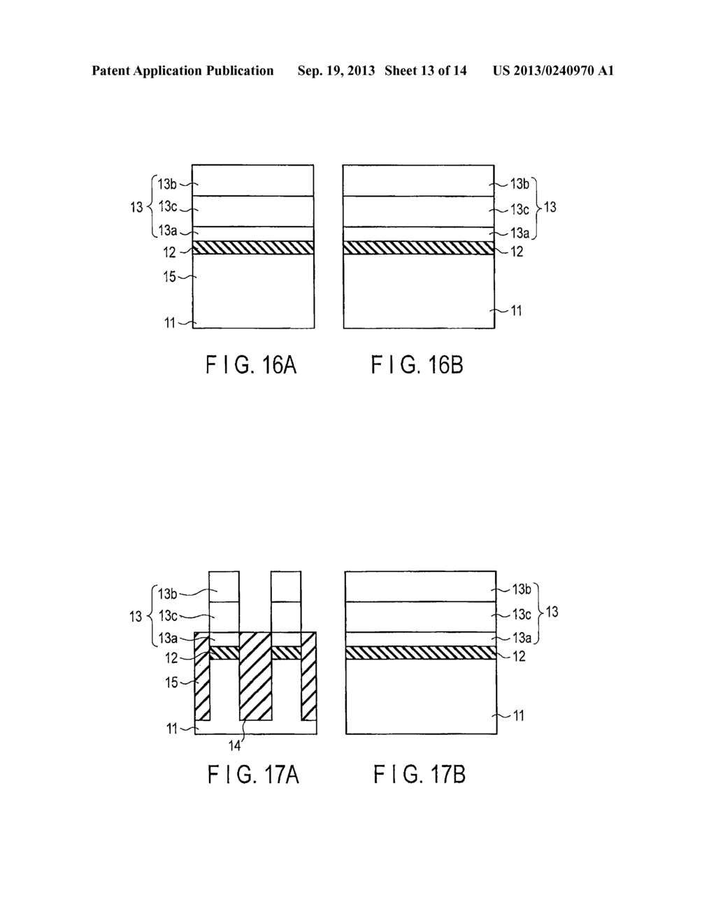 NONVOLATILE SEMICONDUCTOR MEMORY DEVICE AND METHOD OF MANUFACTURING THE     SAME - diagram, schematic, and image 14