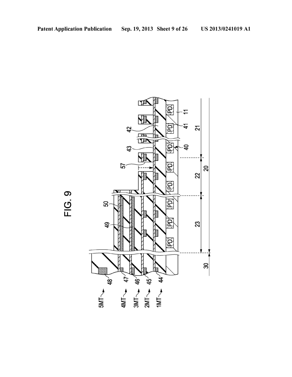 SOLID-STATE IMAGING DEVICE, ELECTRONIC APPARATUS, AND METHOD FOR     MANUFACTURING SOLID-STATE IMAGING DEVICE - diagram, schematic, and image 10