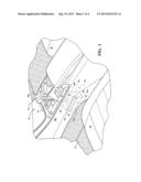 CONSOLE ASSEMBLY FOR USE IN AN AUTOMOTIVE VEHICLE diagram and image