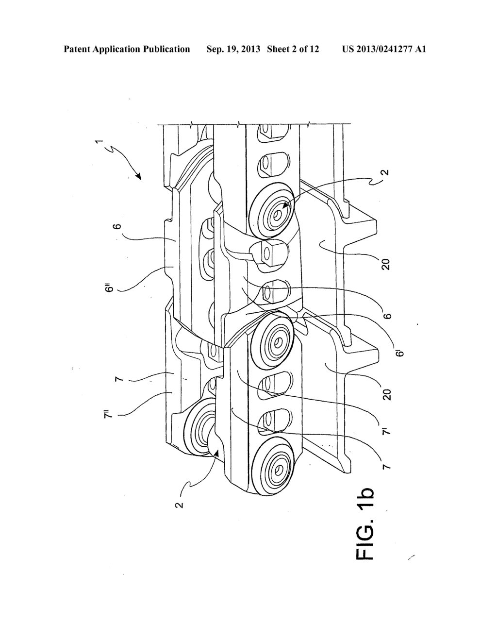 TRACK MEMBER FOR A TRACK OF A TRACKED VEHICLE - diagram, schematic, and image 03