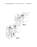 Motorized Upper and Lower Storage Shelves diagram and image