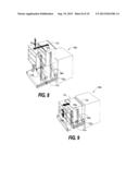 Motorized Upper and Lower Storage Shelves diagram and image