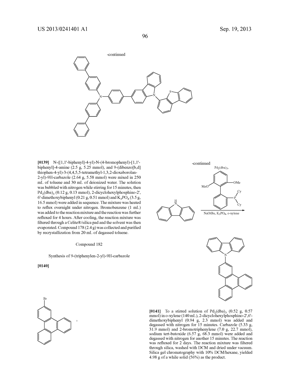 SECONDARY HOLE TRANSPORTING LAYER WITH DIARYLAMINO-PHENYL-CARBAZOLE     COMPOUNDS - diagram, schematic, and image 100