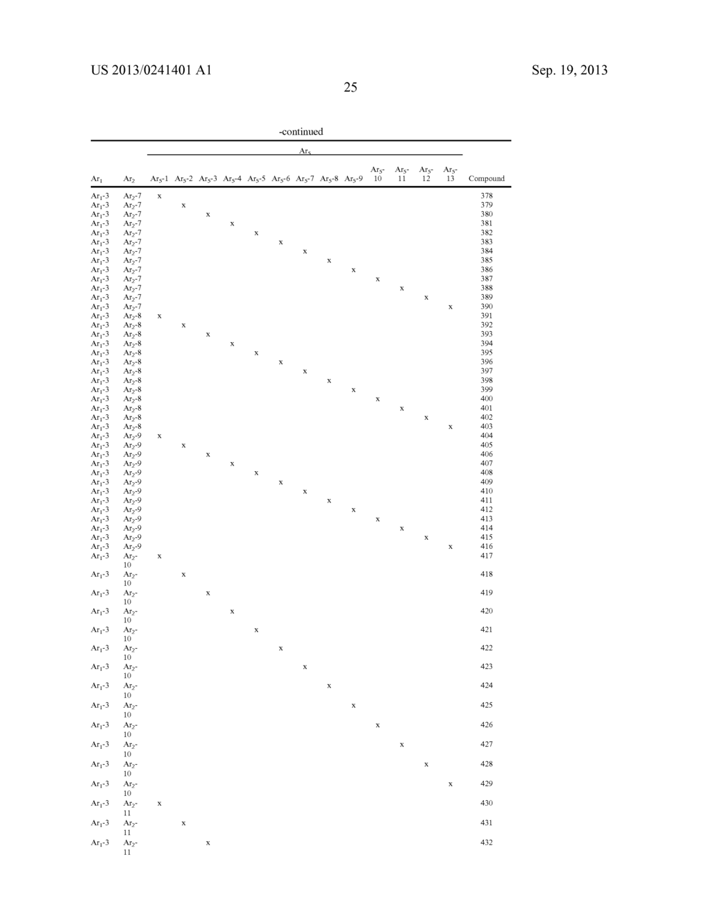 SECONDARY HOLE TRANSPORTING LAYER WITH DIARYLAMINO-PHENYL-CARBAZOLE     COMPOUNDS - diagram, schematic, and image 29