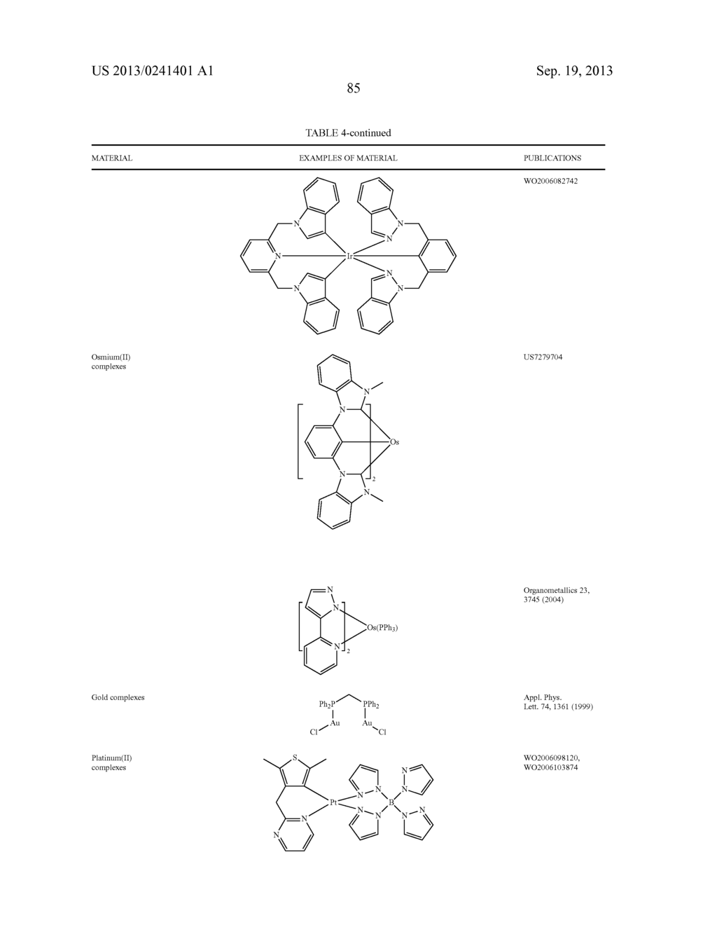 SECONDARY HOLE TRANSPORTING LAYER WITH DIARYLAMINO-PHENYL-CARBAZOLE     COMPOUNDS - diagram, schematic, and image 89