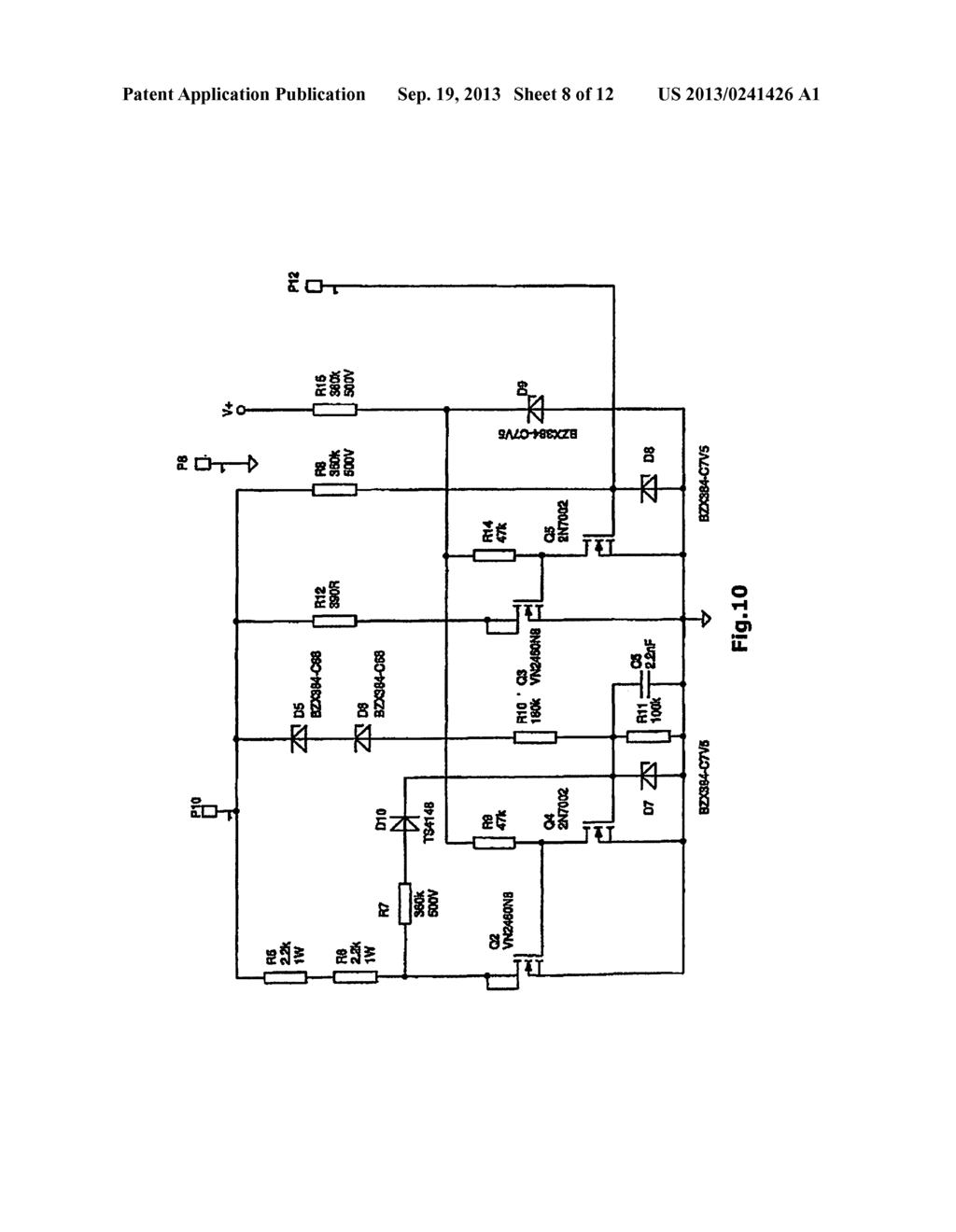 LED LIGHT COMPRISING AN INTEGRATED DRIVER - diagram, schematic, and image 09