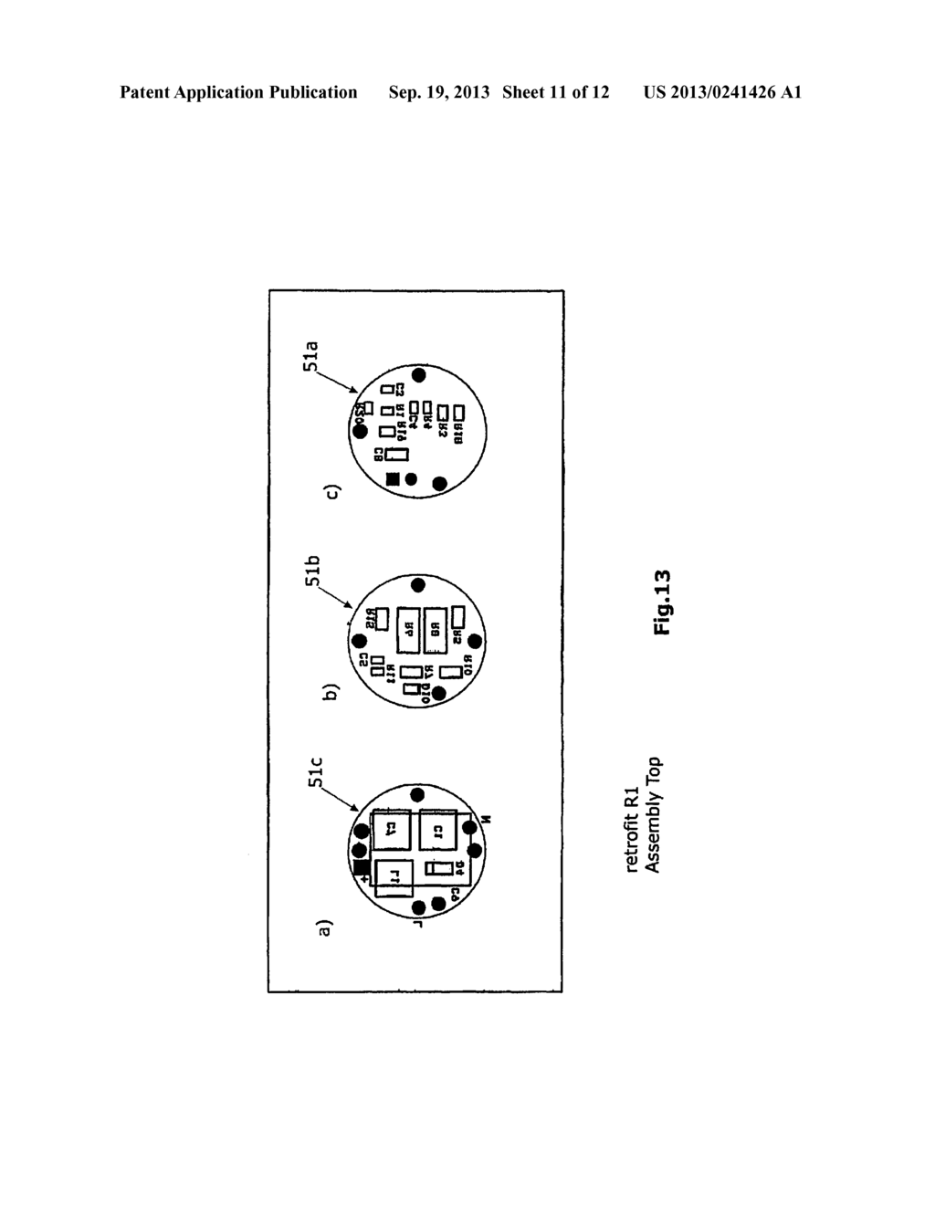 LED LIGHT COMPRISING AN INTEGRATED DRIVER - diagram, schematic, and image 12