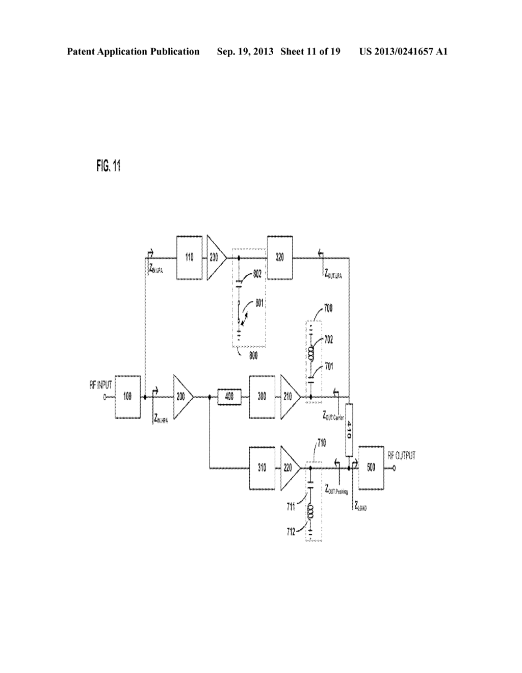 MULTI-MODE DOHERTY POWER AMPLIFIER - diagram, schematic, and image 12