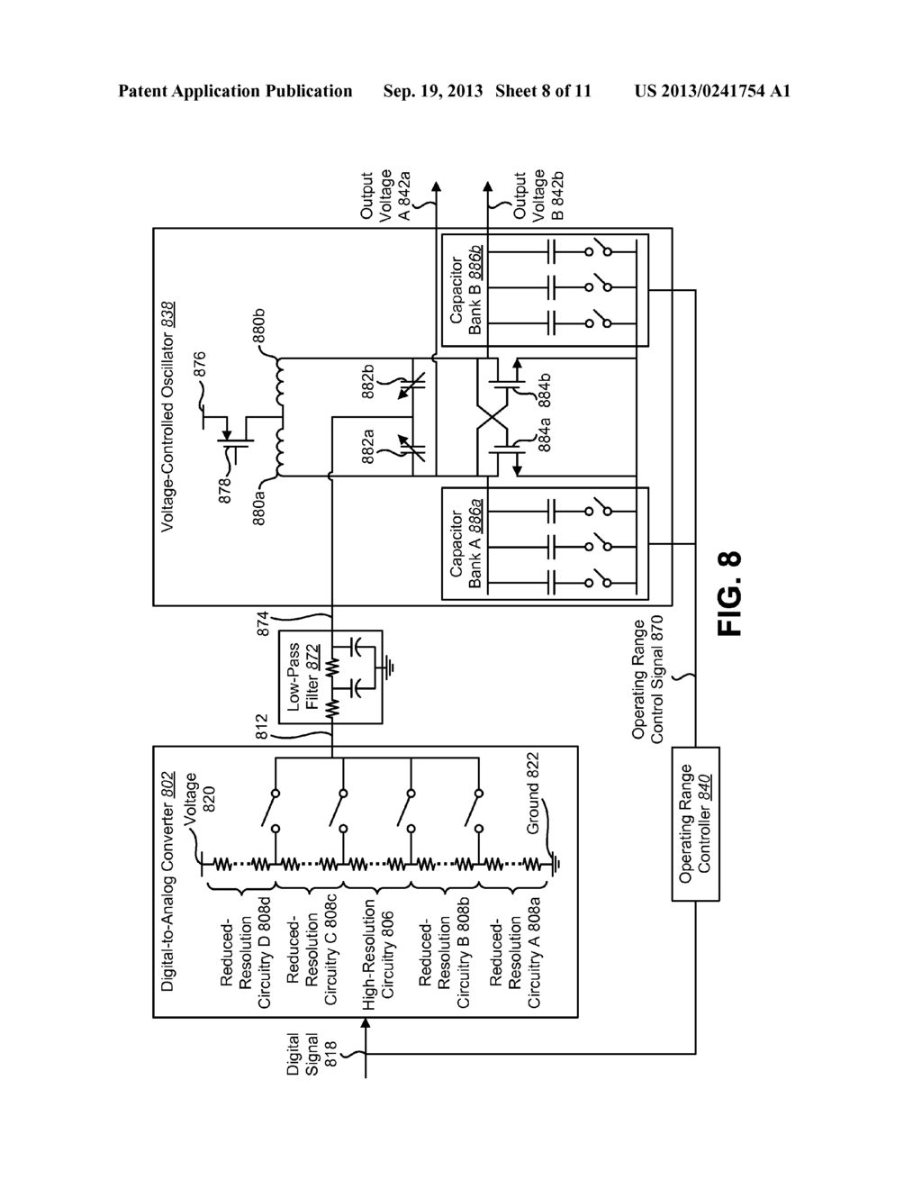 DIGITAL-TO-ANALOG CONVERTER WITH NON-UNIFORM RESOLUTION - diagram, schematic, and image 09