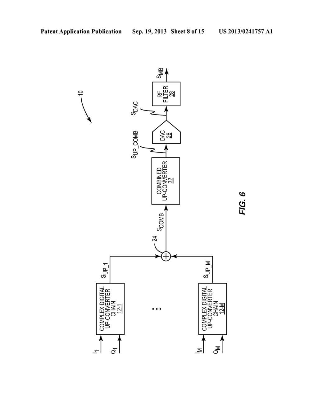 PROGRAMMABLE DIGITAL UP-CONVERSION FOR CONCURRENT MULTI-BAND SIGNALS - diagram, schematic, and image 09