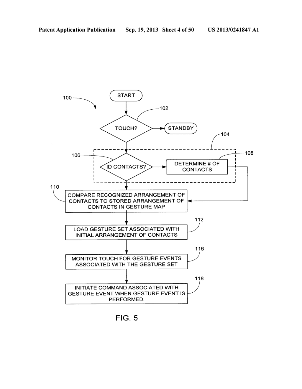 GESTURING WITH A MULTIPOINT SENSING DEVICE - diagram, schematic, and image 05