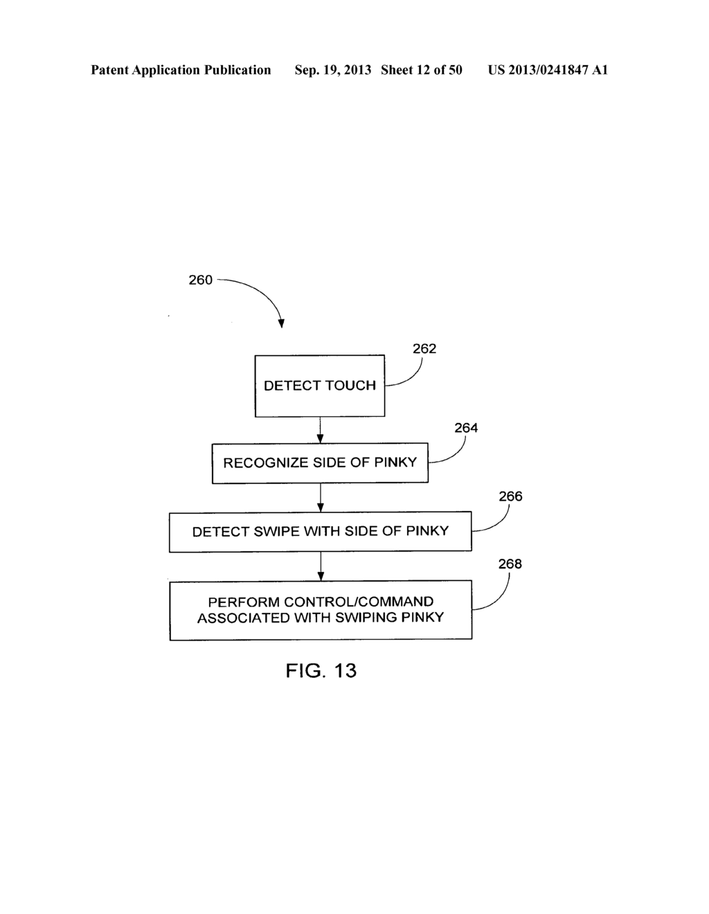 GESTURING WITH A MULTIPOINT SENSING DEVICE - diagram, schematic, and image 13