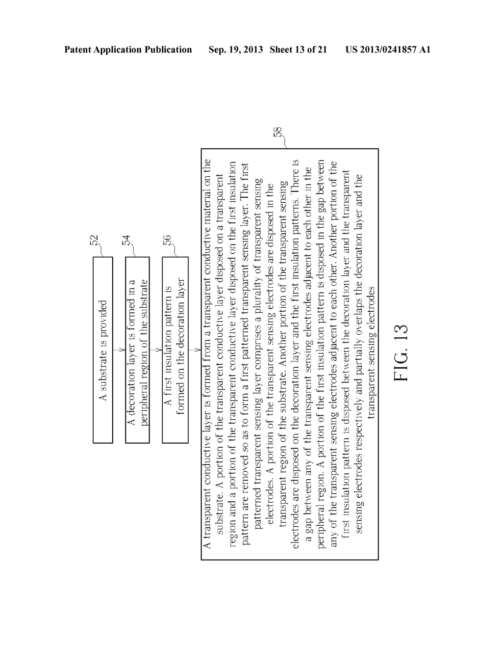 TOUCH PANEL AND TOUCH DISPLAY PANEL AND METHOD OF MAKING THE SAME - diagram, schematic, and image 14