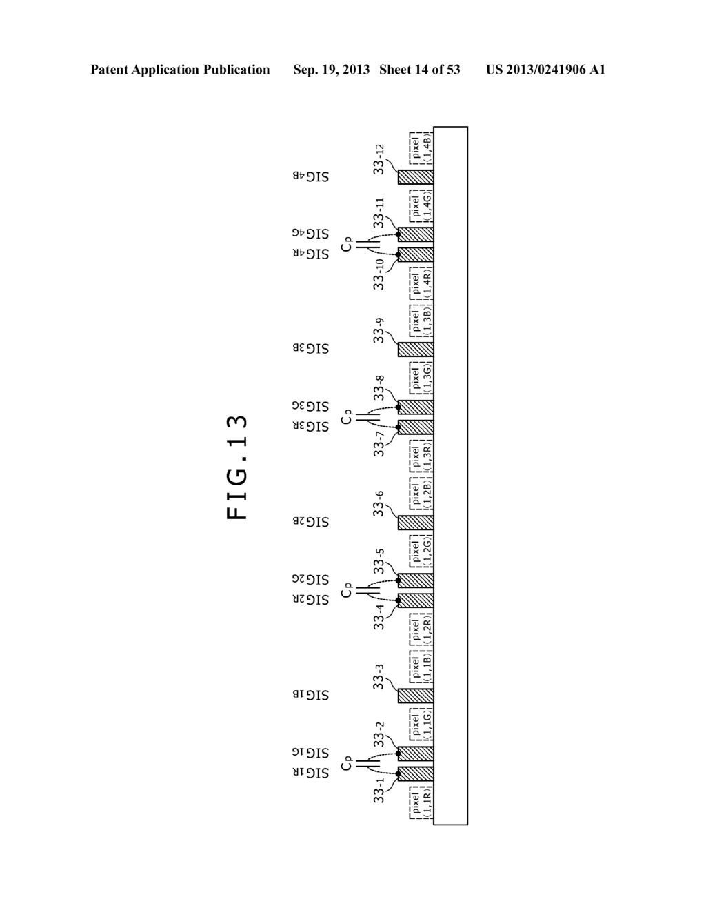DISPLAY APPARATUS, LAYOUT METHOD FOR A DISPLAY APPARATUS AND AN ELECTRONIC     APPARATUS - diagram, schematic, and image 15