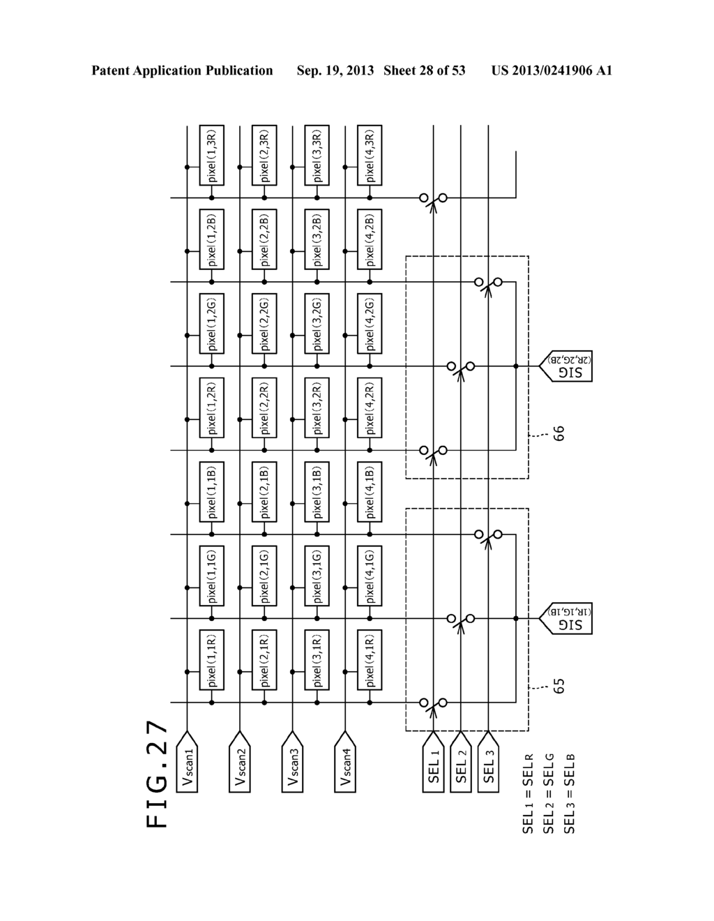 DISPLAY APPARATUS, LAYOUT METHOD FOR A DISPLAY APPARATUS AND AN ELECTRONIC     APPARATUS - diagram, schematic, and image 29